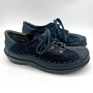 Ziera Women’s Allsorts-M Navy Swirl Leather Walking Shoe EU 40.5 (US 10)